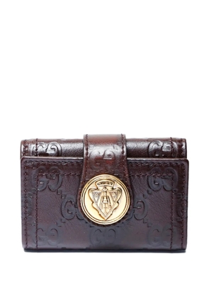 Gucci Pre-Owned 2000s GG-embossed key case - Brown