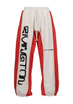 RRR123 raglan trousers - Red