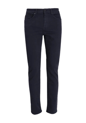 BOSS five-pocket cotton trousers - Black