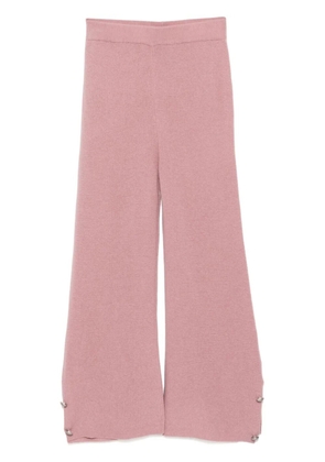 Izaak Azanei cropped trousers - Pink