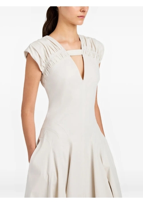 Proenza Schouler Manoela cut-out midi dress - White