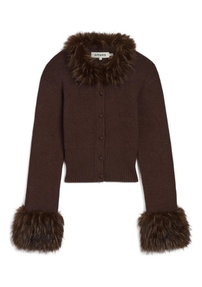 Apparis Rosa cardigan - Brown