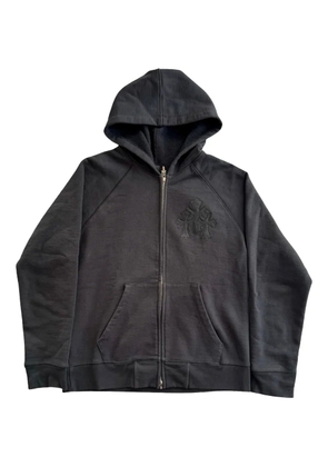 Chrome Hearts Triple Cross Patch hoodie - Black