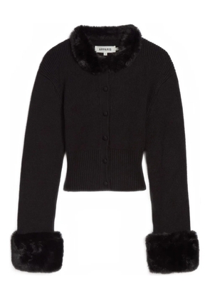 Apparis Rosa cardigan - Black