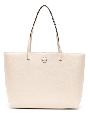 Tory Burch McGraw Double-T tote bag - Neutrals