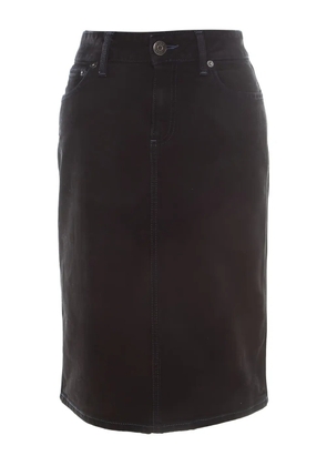 Marc Jacobs Vintage denim midi skirt - Black