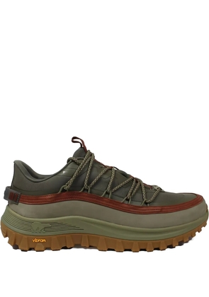 SOREL x Barbour lace-up leather sneakers - Green
