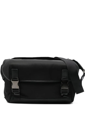 Prada buckle-fastening shoulder bag - Black