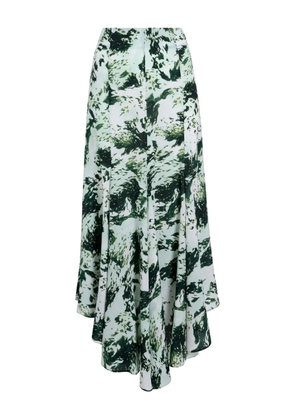 Proenza Schouler Joelle printed midi skirt - Green