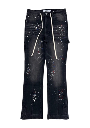 duaa Guidance embellished jeans - Black