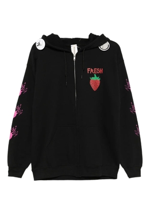 WESTFALL graphic-print hoodie - Black