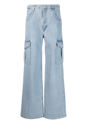 AGOLDE Minka cargo wide-leg jeans - Blue