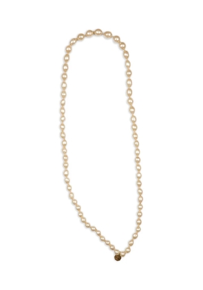 CHANEL Pre-Owned 1984 faux-pearls sautoir necklace - Neutrals