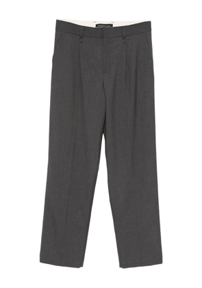 FEDERICO CINA belt-loop pleated trousers - Grey