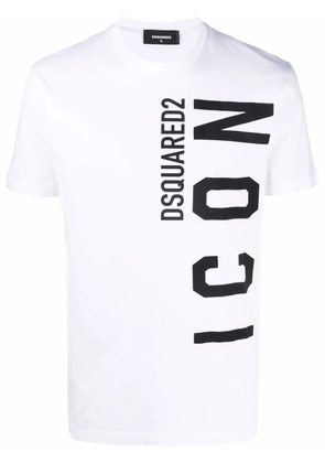 DSQUARED2 logo-print T-shirt - White