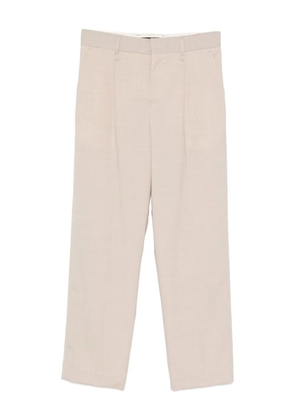 FEDERICO CINA belt-loop pleated trousers - Neutrals