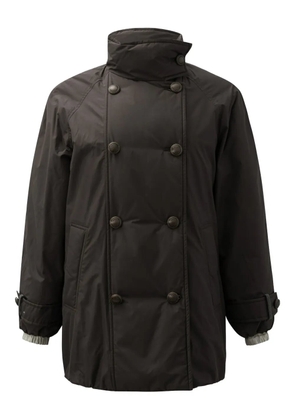 Brunello Cucinelli double-breasted coat - Brown