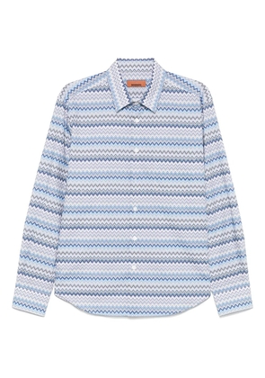Missoni zigzag shirt - Blue