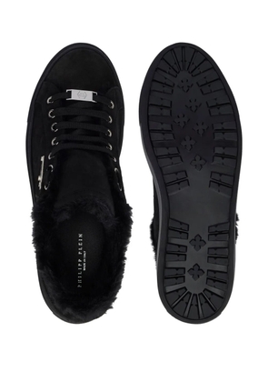 Philipp Plein logo-plaque sneakers - Black