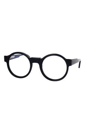 Kuboraum round frame glasses - Black