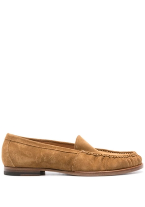 Scarosso Alain suede loafers - Brown