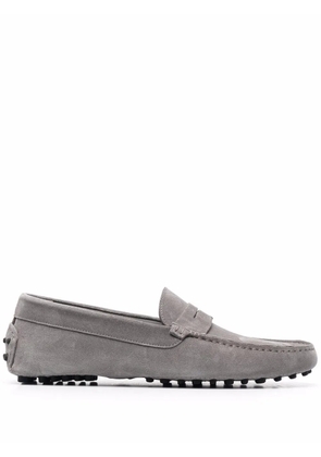Scarosso Michael suede loafers - Grey