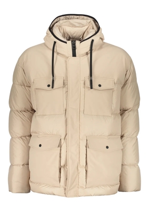 Herno adjustable-hood padded jacket - Neutrals