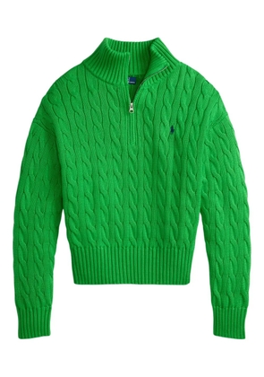 Polo Ralph Lauren half-zip-up sweater - Green