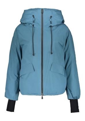 Herno zip-up hooded down jacket - Blue