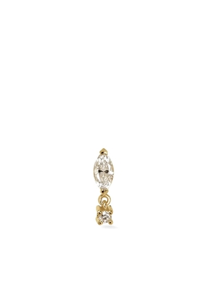Lark & Berry 14kt yellow gold Quiet Luxury diamond drop earring