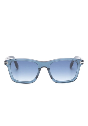 TOM FORD Eyewear rectangle-frame sunglasses - Blue