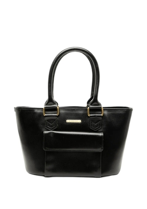 Burberry Pre-Owned 2000-2017 Leather tote bag - Black