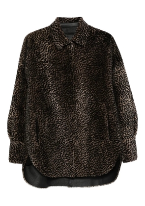 Santoro animal-print Shirt - Black
