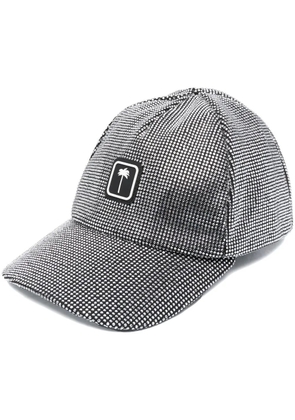 Palm Angels crystal-embellished baseball hat - Black