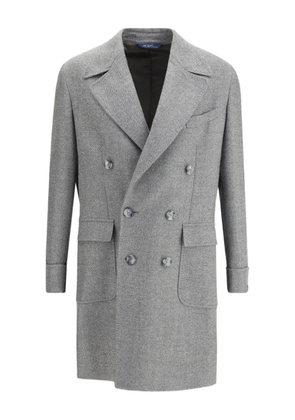 GI CAPRI buttoned double-breasted coat - Grey