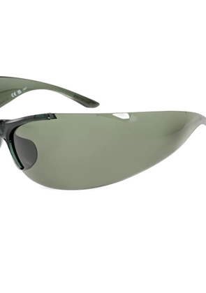 Balenciaga Eyewear oval-frame sunglasses - Green