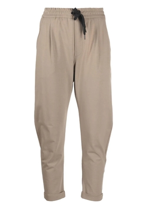 Brunello Cucinelli tapered track pants - Neutrals