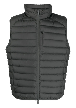 Save The Duck zip-up padded gilet - Green