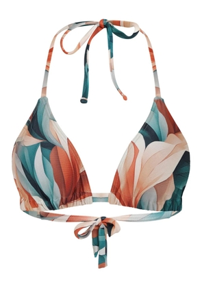 Lygia & Nanny Iasmim printed bikini top - Green