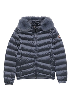 Colmar fur hooded jacket - Blue