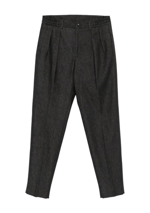 Tagliatore pleated jeans - Black