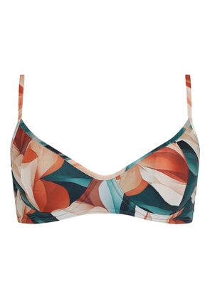 Lygia & Nanny Fiji printed bikini top - Green