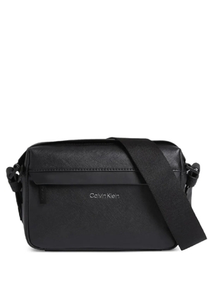 Calvin Klein logo messenger bag - Black
