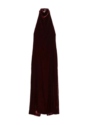 Raquel Diniz Myra halterneck maxi dress - Red