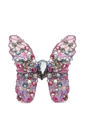 Jennifer Behr Abbie butterfly hair clip - Pink