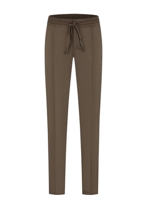 Stefan Brandt Jonas drawstring trousers - Brown