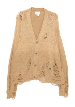 KAMIYA Sun Fade Like cardigan - Neutrals