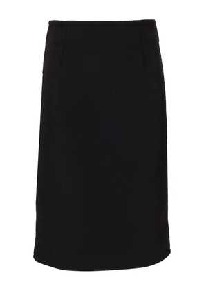 DSQUARED2 dart-detailed midi skirt - Black