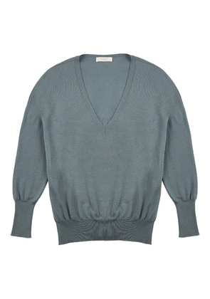Zanone V-neck sweater - Blue