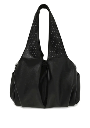 LE PANDORINE Brenda studded shoulder bag - Black